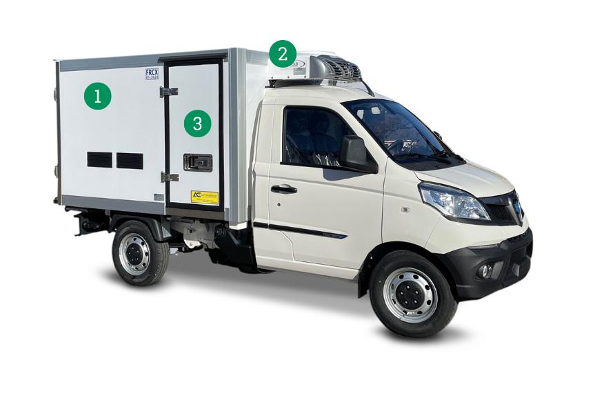 Furgonatura Isotermica 2040mm