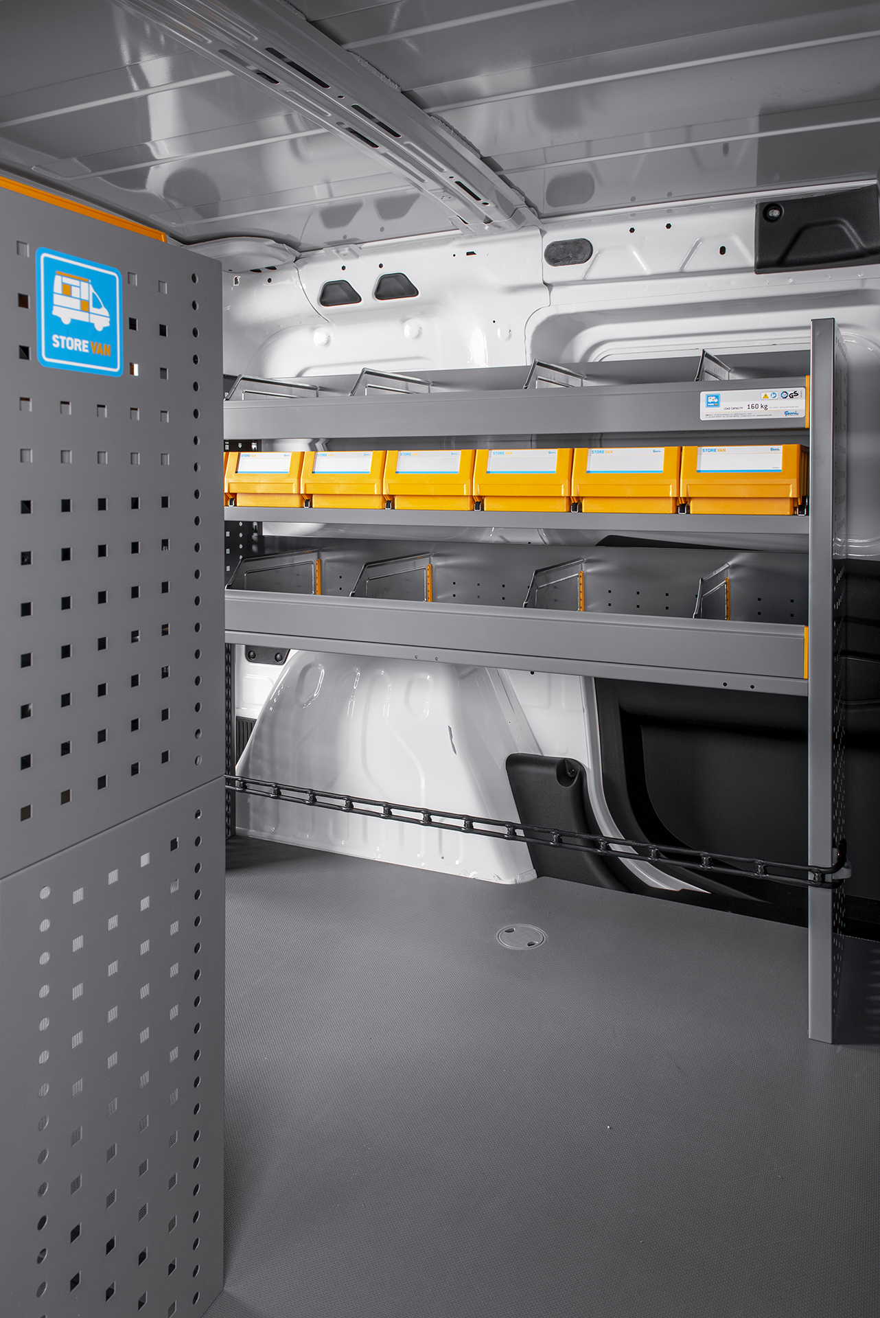 Cassettiere Elettricista In Acciaio_Small Van - immagine 7