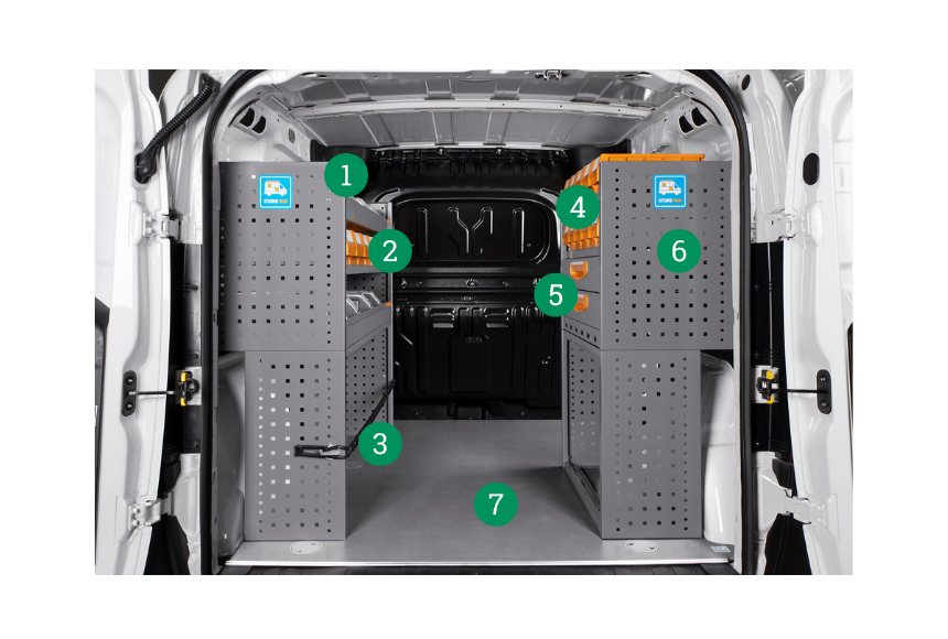 Cassettiere Elettricista In Acciaio_Small Van
