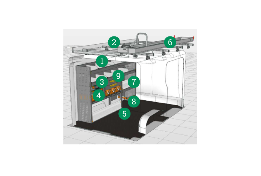Cassettiere Elettricista In Acciaio_Medium Van